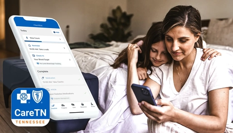 Product image of CareTN App on mobile device