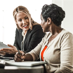 Workers in office