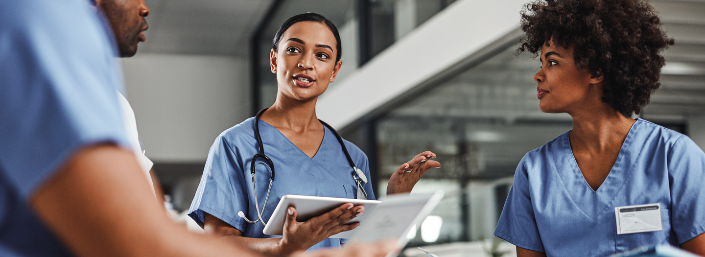 Medical Professional Discussion Image
