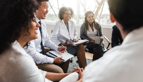 Group of Physicians Laughing